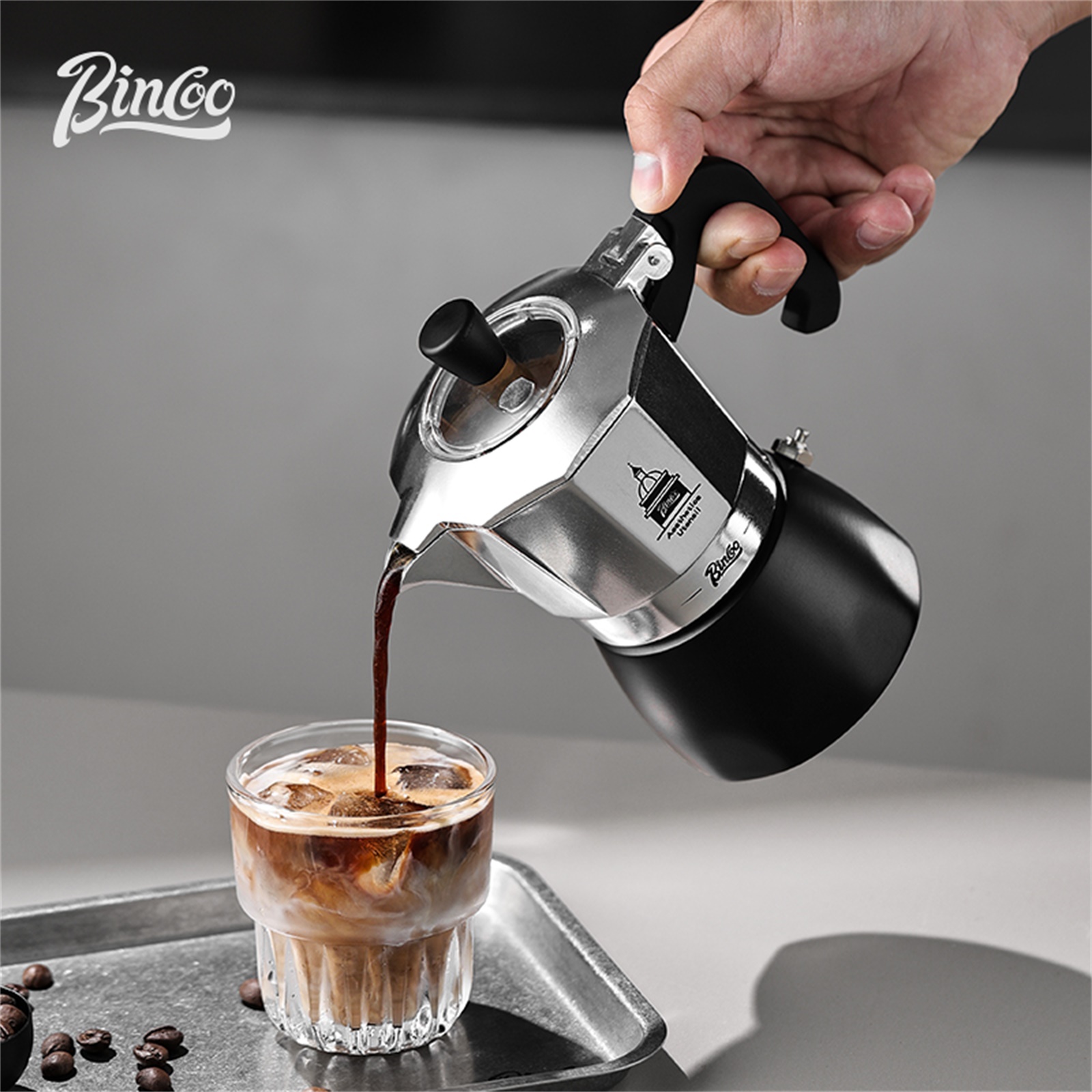 Coffee Equipment Wdt - BINCOO Double Valve Moka Pot，Espresso Extraction
