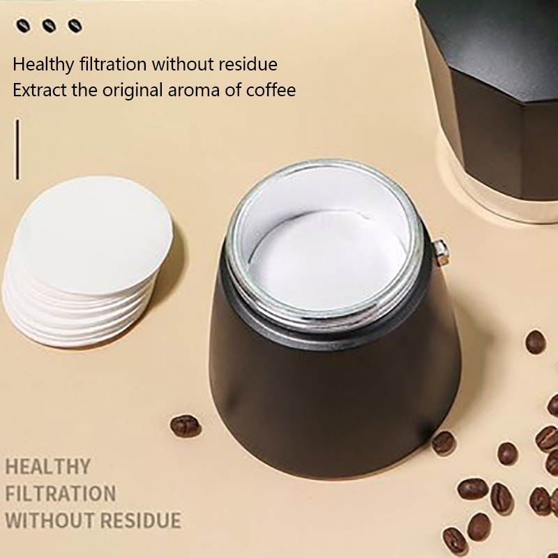 Coffee Equipment Wdt - 100Pcs Round Coffee Filter Paper 56mm