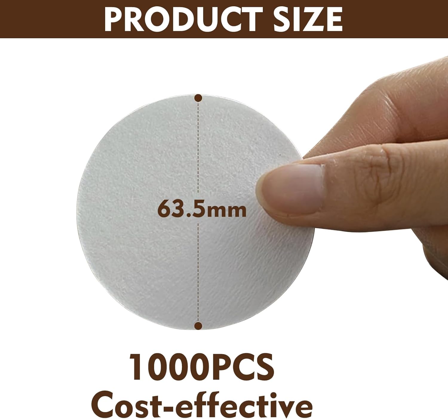 Round Coffee Filters, Compatib - Coffee Equipment Wdt ulasan dan harga