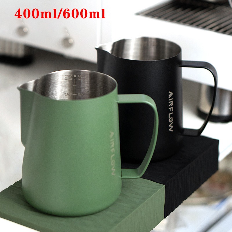 400ml/600ml Stainless Steel Co - Milk Steaming Pitcher ulasan dan harga