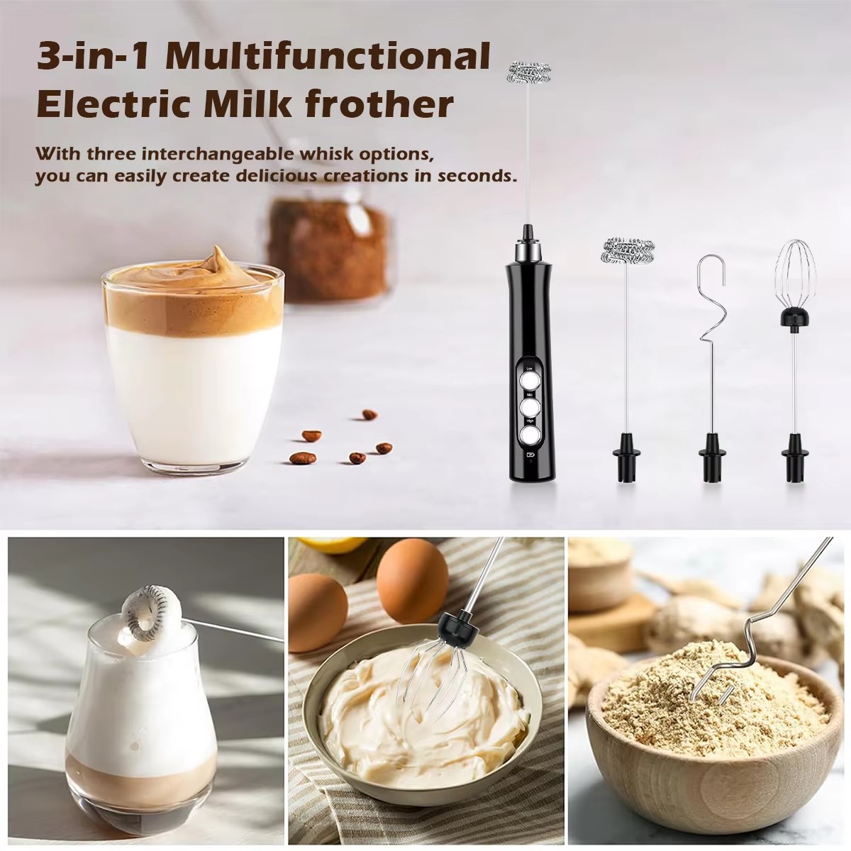Wireless Rechargeable Electric - Milk Steaming Pitcher ulasan dan harga