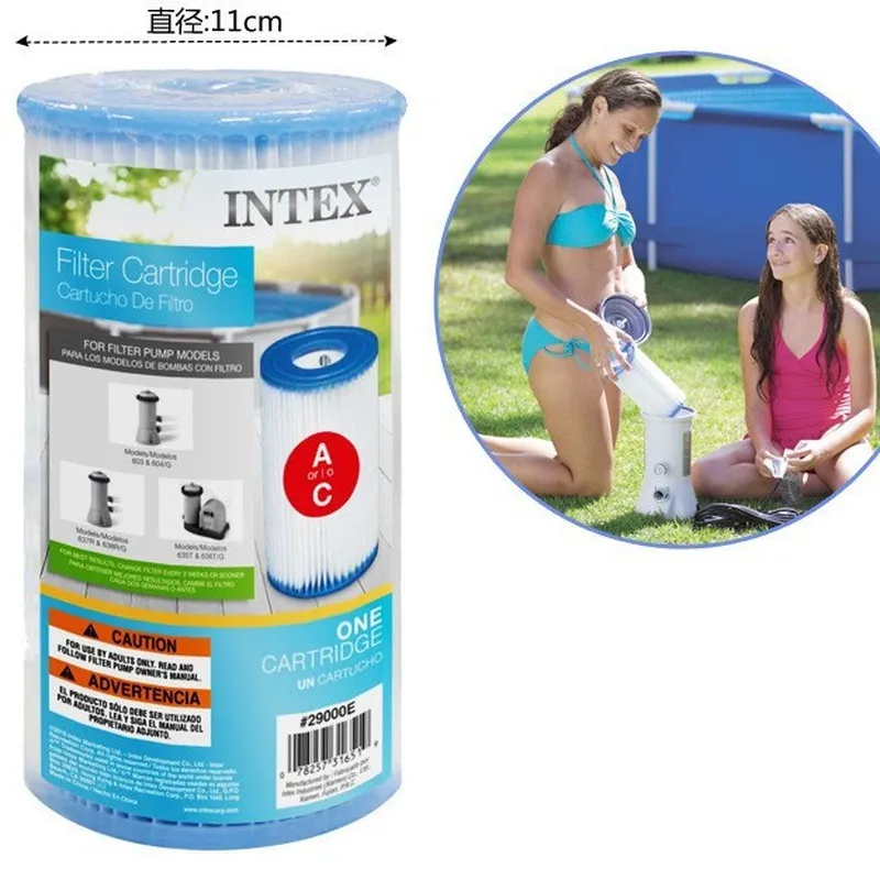 INTEX 26604 C530 Swimming Pool - Water Filter Cartridge ulasan dan harga