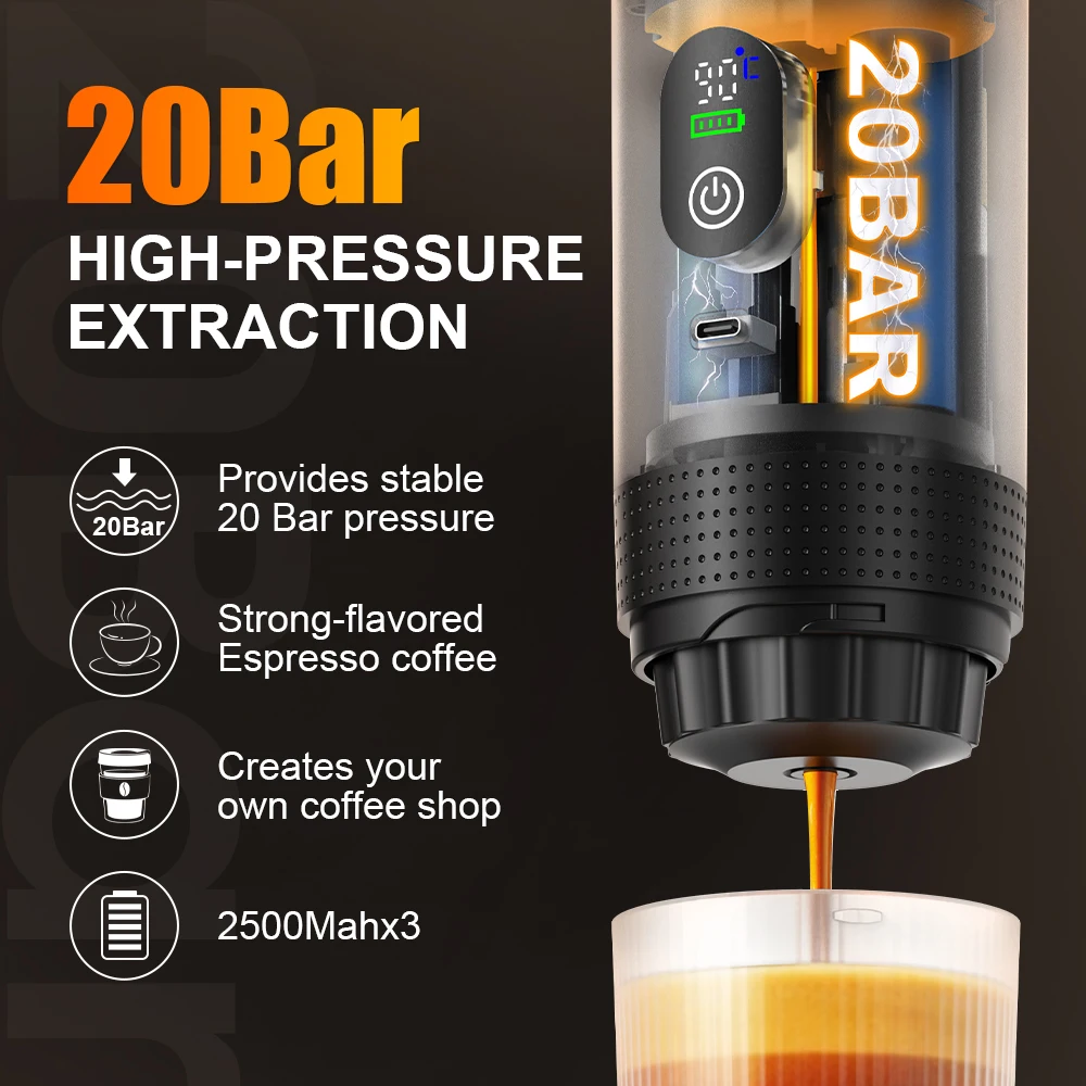 DENOKIN 3-in-1 Capsule Coffee  - Coffee Equipment Wdt ulasan dan harga