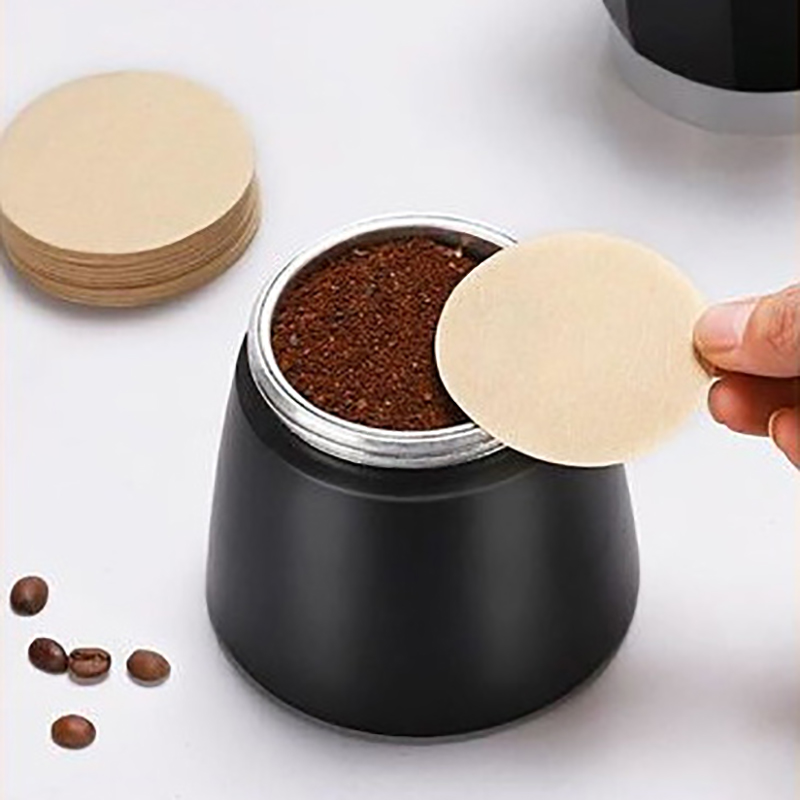 100Pcs Round Coffee Filter Pap - Coffee Equipment Wdt ulasan dan harga