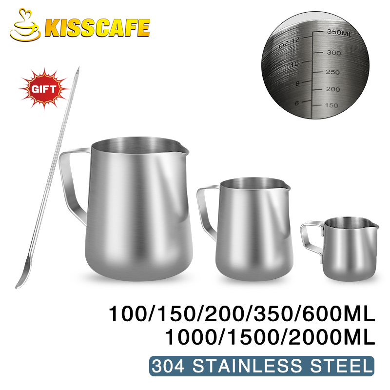 Milk Frother Jug Stainless Ste - Coffee Equipment Wdt ulasan dan harga